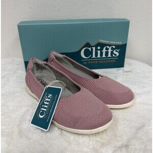 Cliffs By White Mountain Chrissy Women's Ballet Flat Comfort Shoe Size 6.5 W